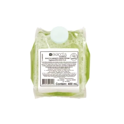 EXACCTA SABONETE LÍQUIDO ESPUMA ERVA DOCE ESPUMA PLUS - REFIL 400 ML